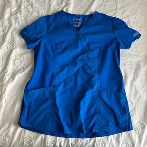 Cherokee Royal Blue Scrub Top and Pants